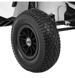 Vaikiškas elektrinis keturratis Quad ATV AIR, Baltas