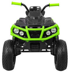 Vaikiškas elektrinis keturratis Quad ATV AIR, Žalias/Juodas