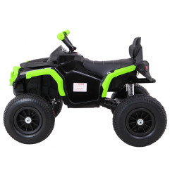 Vaikiškas elektrinis keturratis Quad ATV AIR, Žalias/Juodas