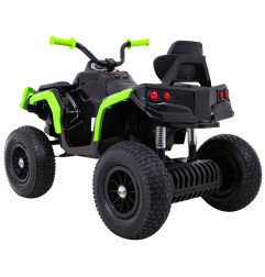 Vaikiškas elektrinis keturratis Quad ATV AIR, Žalias/Juodas
