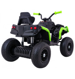 Vaikiškas elektrinis keturratis Quad ATV AIR, Žalias/Juodas