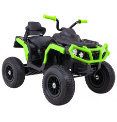 Vaikiškas elektrinis keturratis Quad ATV AIR, Žalias/Juodas