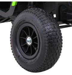 Vaikiškas elektrinis keturratis Quad ATV AIR, Žalias/Juodas
