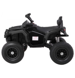 Vaikiškas elektrinis keturratis Quad ATV AIR, Juodas
