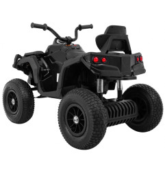 Vaikiškas elektrinis keturratis Quad ATV AIR, Juodas