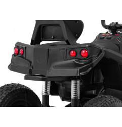 Vaikiškas elektrinis keturratis Quad ATV AIR, Juodas
