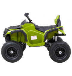 Vaikiškas elektrinis keturratis Quad ATV AIR, Žalias