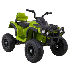 Vaikiškas elektrinis keturratis Quad ATV AIR, Žalias