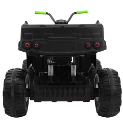 Vaikiškas elektrinis keturratis Quad XL ATV su nuotolinio valdymo pultu, Juodas