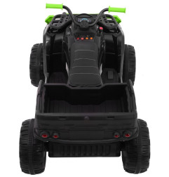 Vaikiškas elektrinis keturratis Quad XL ATV su nuotolinio valdymo pultu, Juodas