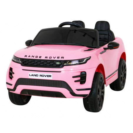 Vaikiškas Elektromobilis Range Rover Evoque rožinis