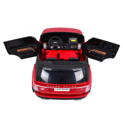 Vaikiškas Elektromobilis Range Rover HSE, Dažytas Raudonas