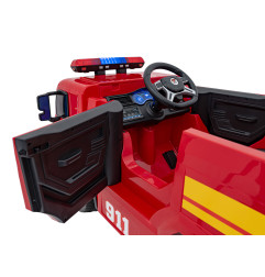 Vaikiškas Elektromobilis "Ugnegesys", Raudonas