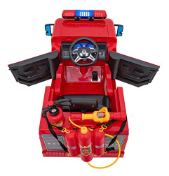 Vaikiškas Elektromobilis "Ugnegesys", Raudonas