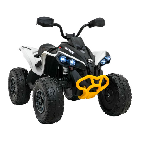 Vaikiškas Elektrinis Keturratis Maverick ATV baltas