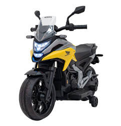 Honda NC750X motorbike Yellow