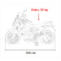 Vaikiškas Elektrinis motociklas Honda NC750X Geltonas Vaikiškas Elektrinis motociklas Honda NC750X Geltonas