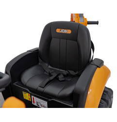 Vaikiškas Elektrinis Traktorius/Ekskavatorius  JCB 2in1, Geltonas