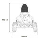 Benzininė transporto priemonė MUD MONSTER raudona Benzininė transporto priemonė MUD MONSTER raudona