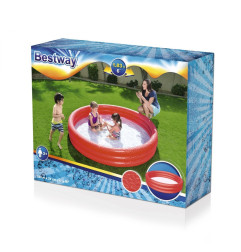 Pripučiamas baseinas BESTWAY (183x33 cm) Raudonas