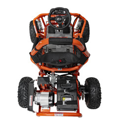 Vaikiškas elektrinis bagis MUD MONSTER, Oranžinis