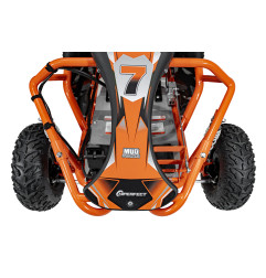 Vaikiškas elektrinis bagis MUD MONSTER, Oranžinis