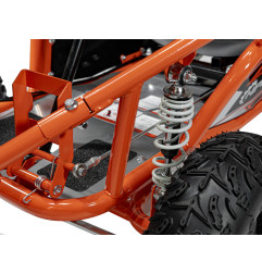 Vaikiškas elektrinis bagis MUD MONSTER, Oranžinis