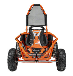 Vaikiškas benzininis bagis MUD MONSTER 100CC, Oranžinis
