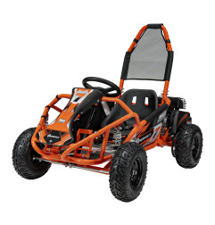 Vaikiškas benzininis bagis MUD MONSTER 100CC, Oranžinis