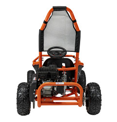 Vaikiškas benzininis bagis MUD MONSTER 100CC, Oranžinis