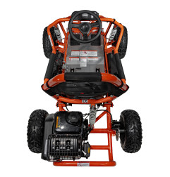 Vaikiškas benzininis bagis MUD MONSTER 100CC, Oranžinis