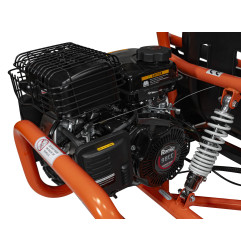 Vaikiškas benzininis bagis MUD MONSTER 100CC, Oranžinis