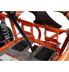 Vaikiškas benzininis bagis MUD MONSTER 100CC, Oranžinis
