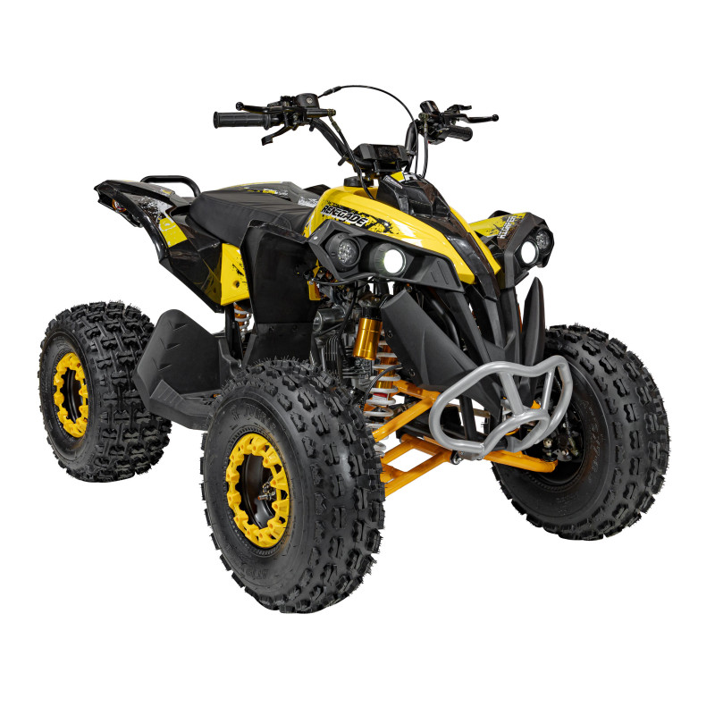 Benzininis keturratis RENEGADE HIPERFECT 125CC Geltonas