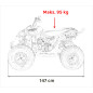 Benzininis keturratis RENEGADE HIPERFECT 125CC žalias