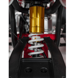 Vaikiškas benzininis keturratis RENEGADE HIPERFECT 125CC, Raudonas