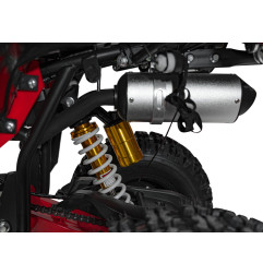 Vaikiškas benzininis keturratis RENEGADE HIPERFECT 125CC, Raudonas