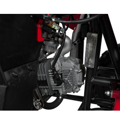 Vaikiškas benzininis keturratis RENEGADE HIPERFECT 125CC, Raudonas