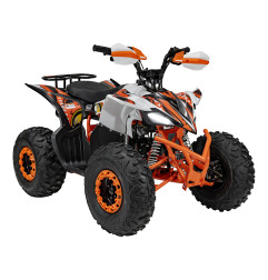 Vaikiškas benzininis keturratis DESERT STORM 125CC, Oranžinis