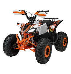 Vaikiškas benzininis keturratis DESERT STORM 125CC, Oranžinis