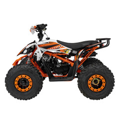 Vaikiškas benzininis keturratis DESERT STORM 125CC, Oranžinis