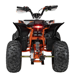 Vaikiškas benzininis keturratis DESERT STORM 125CC, Oranžinis