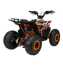 Vaikiškas benzininis keturratis DESERT STORM 125CC, Oranžinis