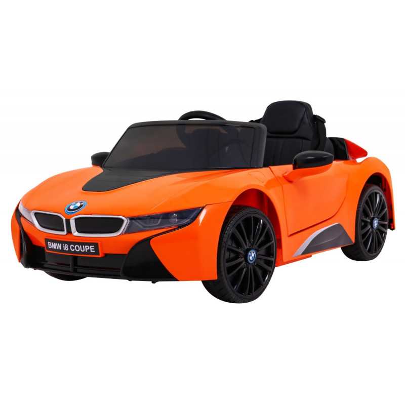 Vaikiškas Elektromobilis BMW I8 LIFT, Oranžinis