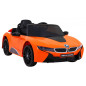 Vaikiškas Elektromobilis BMW I8 LIFT, Oranžinis