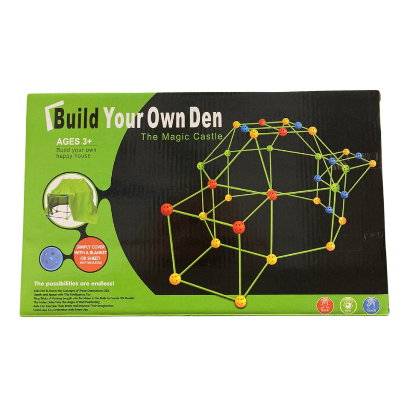 Surenkamas namelis "Build Your Own Den" Surenkamas namelis "Build Your Own Den"