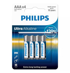 Elementai baterijos Philips LR03E4B/10 (AAA) 4 vnt