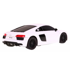 RC valdomas automobilis Audi R8 1:24 RASTAR Balta