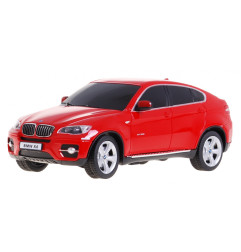 RC valdomas automobilis BMW X 6 1:24 RASTAR raudonas