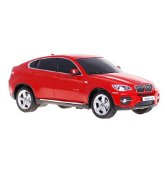RC valdomas automobilis BMW X 6 1:24 RASTAR raudonas